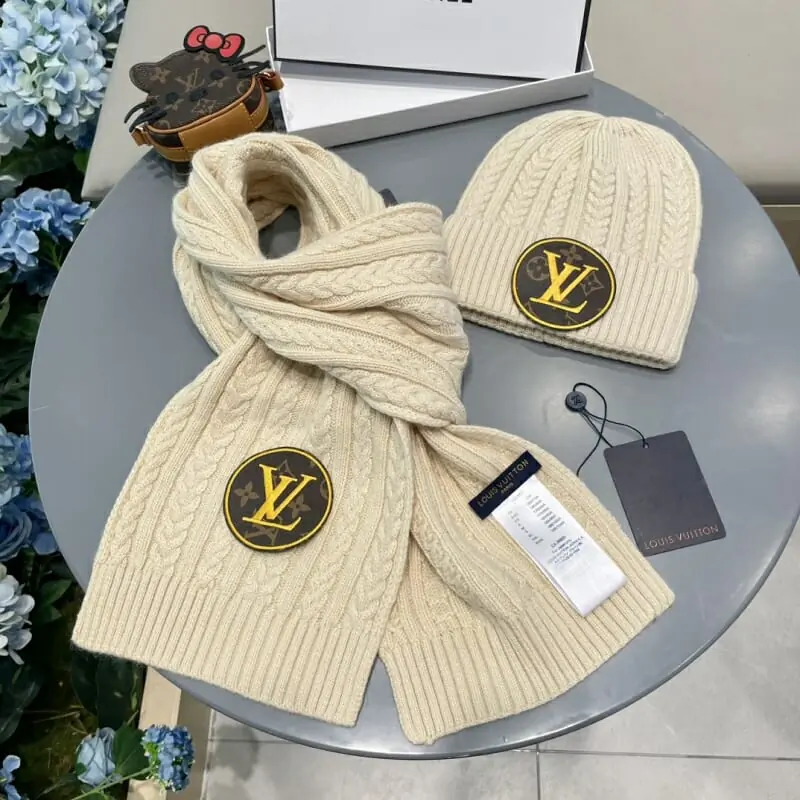 louis vuitton lv hat and echapres set s_12610b32